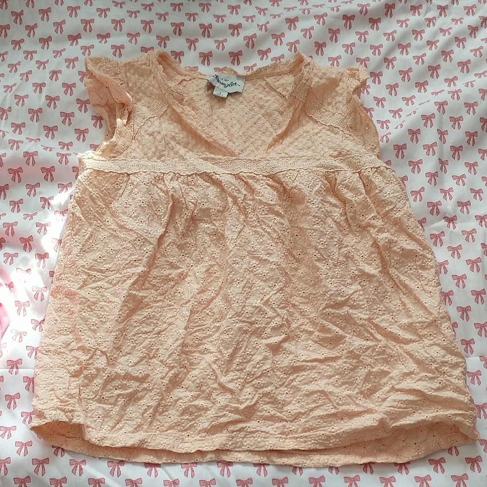 Wrangler Peach Lace Topbabydoll